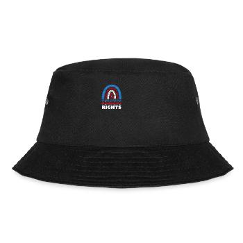 Stars Stripes Reproductive Rights 4th of july - Bucket Hat - black - Front - Lela (165cm)