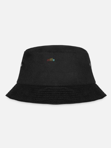 Squirrel Evolution Grauhörnchen Squirrel - Bucket Hat - Schwarz