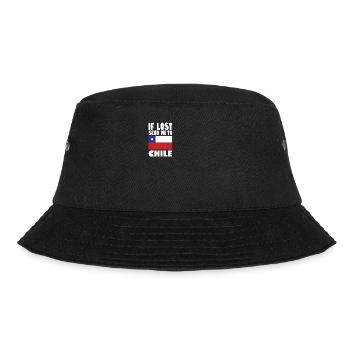 Chile Flagge Spruch - Bucket Hat - Schwarz - Vorne - Lela (165cm)
