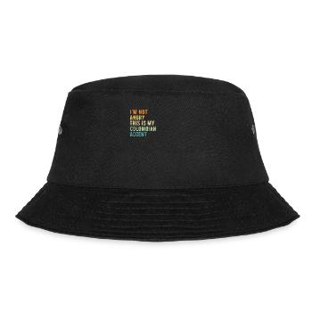 Ich Bin Nicht Böse, Mein Kolumbianischer Akzent - Bucket Hat - Schwarz - Vorne - Lela (165cm)