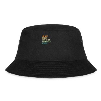 Ich Bin Nicht Böse, Mein Norwegischer Akzent - Bucket Hat - Schwarz - Vorne - Lela (165cm)
