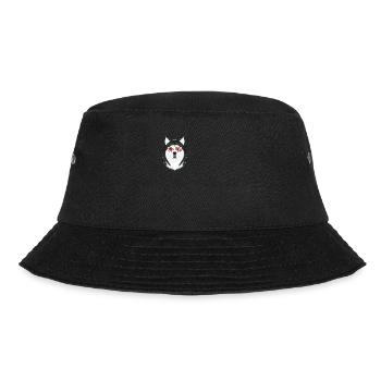 Husky Japan Sunglasses I Japanese Flag - Bucket Hat - Schwarz - Vorne - Lela (165cm)