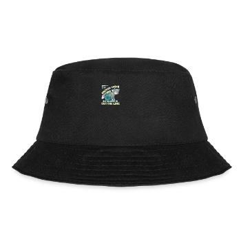 Handicap Wheelchair Design for an Amputation - Bucket Hat - Schwarz - Vorne - Lela (165cm)