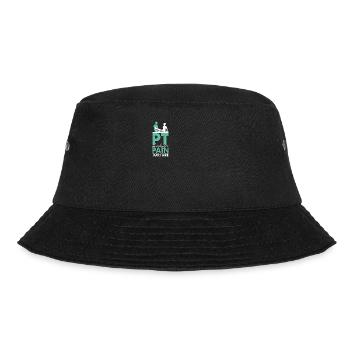 Physical Therapist Speech and Massage Therapy Chir - Bucket Hat - Schwarz - Vorne - Lela (165cm)
