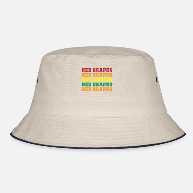 Red grapes Bucket Hat