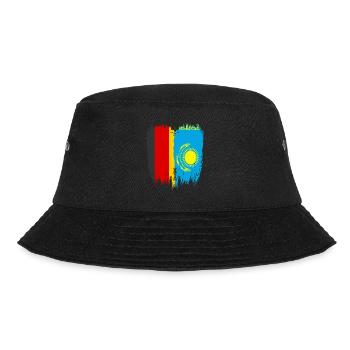 Allemagne Drapeau Kazakhstan - Bob - noir - Devant - Lela (165cm)