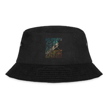 Mir reichts ich geh Eishockey spielen - Ice Hockey - Bucket Hat - Schwarz - Vorne - Lela (165cm)