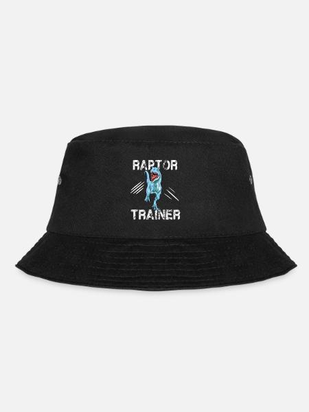 Raptor Trainer Dinosaurier Velociraptor Dino - Bucket Hat - Schwarz