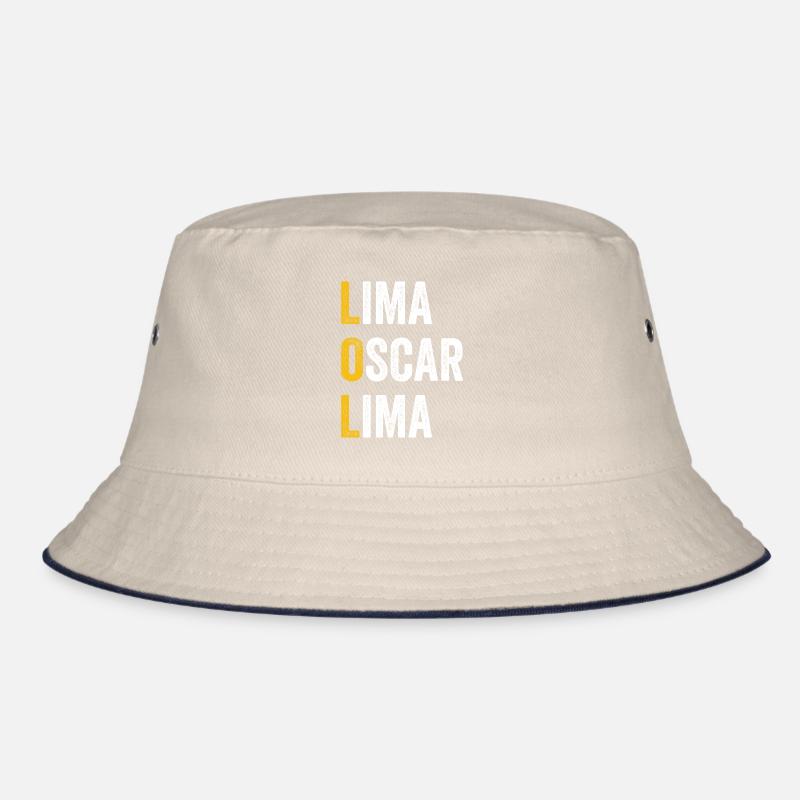 Computer-Chat Lima Oscar Lima - LOL Bucket Hat