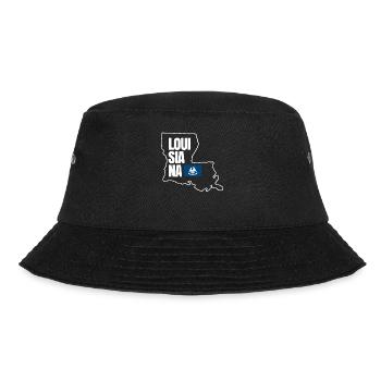 Louisiana Home Travels Gift - Bucket Hat - black - Front - Lela (165cm)