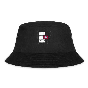 Gift From the State of Arkansas - Bucket Hat - black - Front - Lela (165cm)