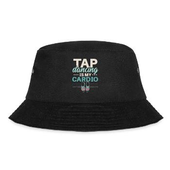 Tap dance is my endurance training Tap dance lesson - Bucket Hat - black - Front - Lela (165cm)