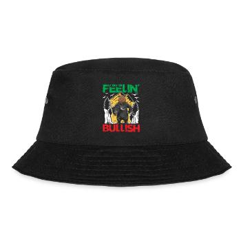 Feeling Bullish - Bucket Hat - Schwarz - Vorne - Lela (165cm)