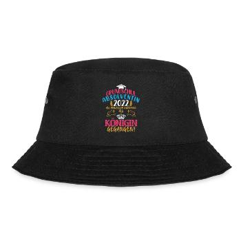 Grundschul Absolventin Abschluss Grundschule - Bucket Hat - Schwarz - Vorne - Lela (165cm)