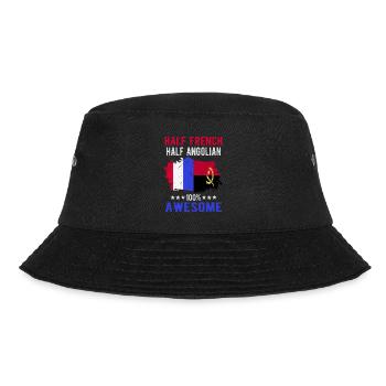 Half French Half Angolier - Bucket Hat - black - Front - Lela (165cm)