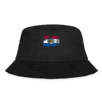 Missouri flags gift - Bucket Hat - black - Front - Lela (165cm)