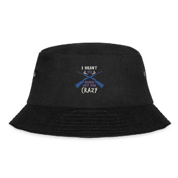 I Hunt To Burn Off The Crazy - Bucket Hat - Schwarz - Vorne - Lela (165cm)