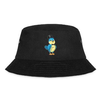 Mariage avec le chapeau haut-de-forme Bird Groom - Bob - noir - Devant - Lela (165cm)