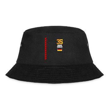 Sauftrikot Deutschland Marko Rahlsex - Bucket Hat - Schwarz - Vorne - Lela (165cm)