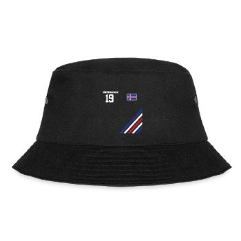 Sauftrikot Island Saufwunderson - Bucket Hat - Schwarz - Vorne - Lela (165cm)
