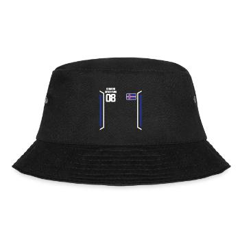 Sauftrikot Island Standig Besoffson - Bucket Hat - Schwarz - Vorne - Lela (165cm)