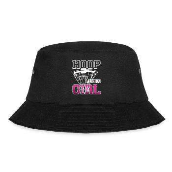 Hoop comme une fille pour un joueur de basket-ball - Bob - noir - Devant - Lela (165cm)