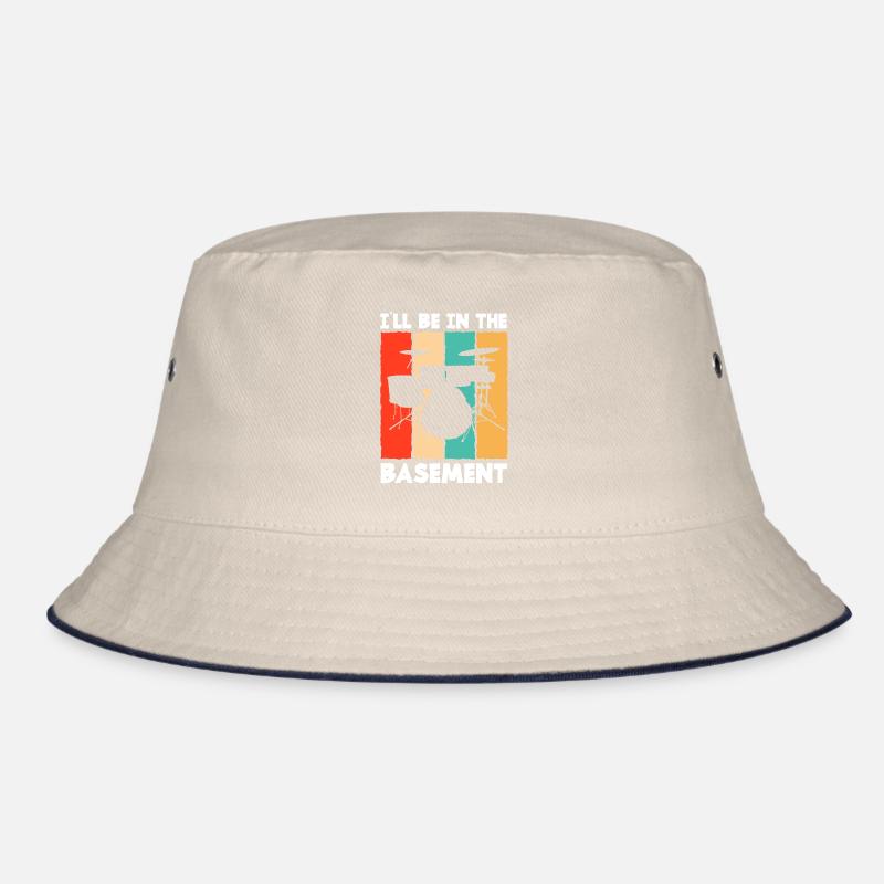 Drums Drummer Gift Bucket Hat