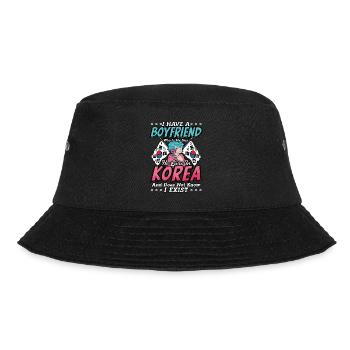 Design pop coréen pour un fan de mode K-Pop - Bob - noir - Devant - Lela (165cm)
