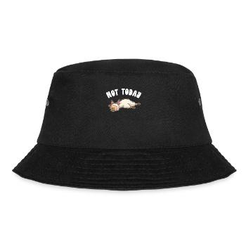 Not Today Lama Alpaca Pako Alpakazüchter Alpaka - Bucket Hat - Schwarz - Vorne - Lela (165cm)