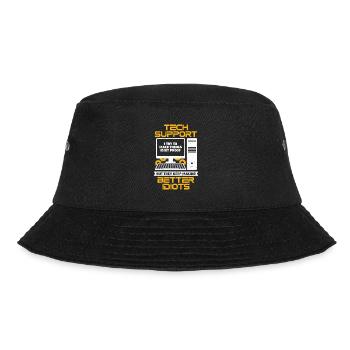 Computer PC Profession IT Support Personnel Cadeau - Bob - noir - Devant - Lela (165cm)