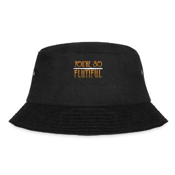 You're So Flutiful Flute Musician - Bucket Hat - Schwarz - Vorne - Lela (165cm)