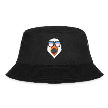 Transgender Transsexuell Möwe Geschenk - Bucket Hat - Schwarz - Vorne - Lela (165cm)