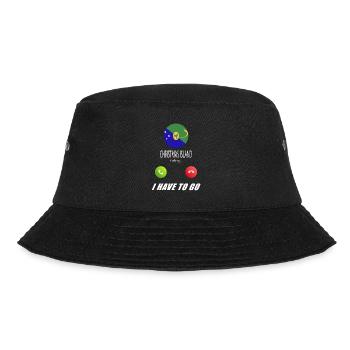 Christmas Island calls lusiger flags saying - Bucket Hat - black - Front - Lela (165cm)
