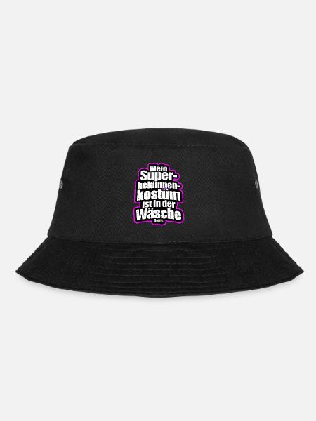 Superheldin Kostüm Ist In Der Wäsche Köln Karneval - Bucket Hat - Schwarz