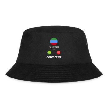 Dagestan calls lusiger flags saying - Bucket Hat - black - Front - Lela (165cm)