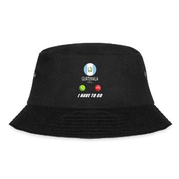 Guatemala calls lusiger flags saying - Bucket Hat - black - Front - Lela (165cm)