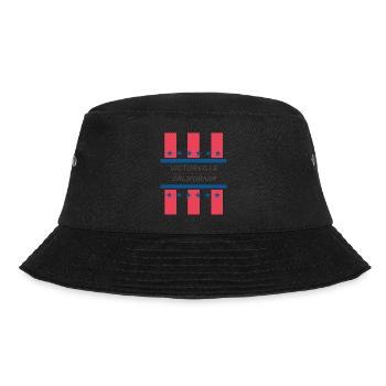 VICTORVILLE KALIFORNIEN - Bucket Hat - Schwarz - Vorne - Lela (165cm)