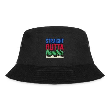 Namibia - Bucket Hat - Schwarz - Vorne - Lela (165cm)