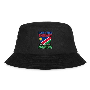 Namibia - Bucket Hat - Schwarz - Vorne - Lela (165cm)