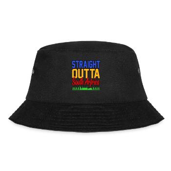 Südafrika - Bucket Hat - Schwarz - Vorne - Lela (165cm)