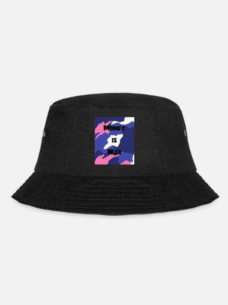 Money is War - Bucket Hat - black