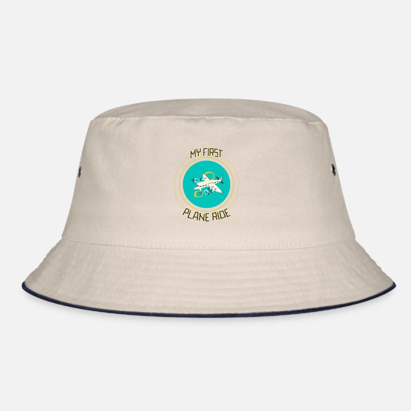 My First Plane Ride 33 Bucket Hat