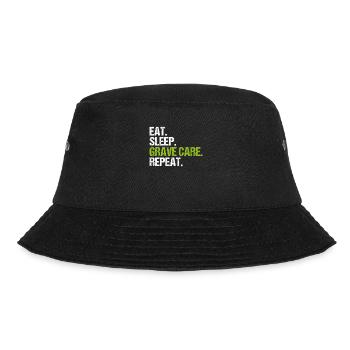 Friedhofsgärtner Friedhof Cemetery Gardener - Bucket Hat - Schwarz - Vorne - Lela (165cm)