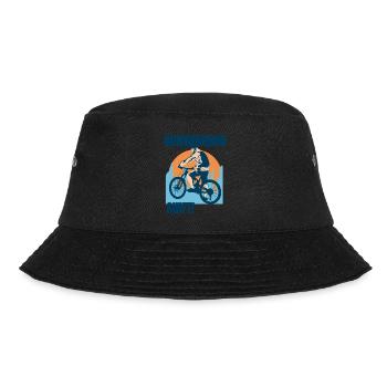 Mountainbike - Bucket Hat - Schwarz - Vorne - Lela (165cm)