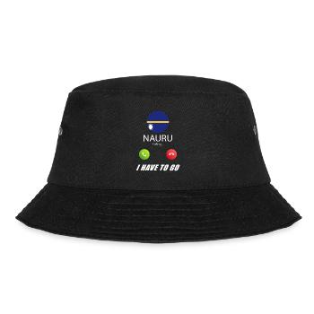 Nauru calls to Lusiger flags saying - Bucket Hat - black - Front - Lela (165cm)