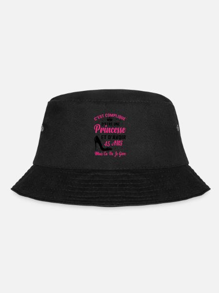 Princesse 45 Ans Idée Cadeau Anniversaire Amour - Bob - noir