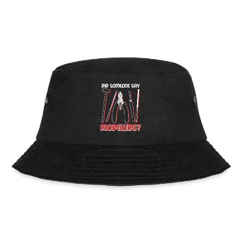 Modellbau Tabletop Witz Modellbauer - Bucket Hat - Schwarz - Vorne - Lela (165cm)