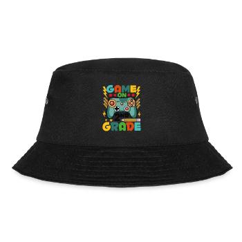 Spiel in der 2. Klasse - Bucket Hat - Schwarz - Vorne - Lela (165cm)