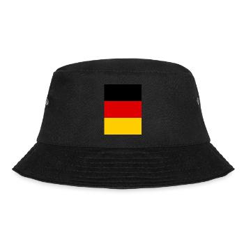 Germany Flag Germany German Flag German - Bucket Hat - black - Front - Lela (165cm)