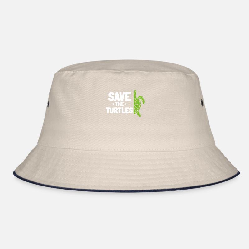 Save the turtles Bucket Hat